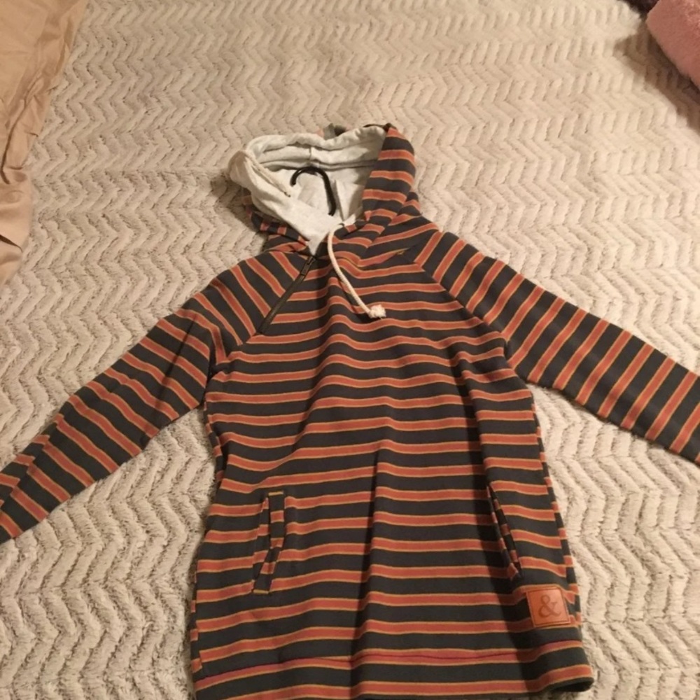Ampersand ave double hoodie